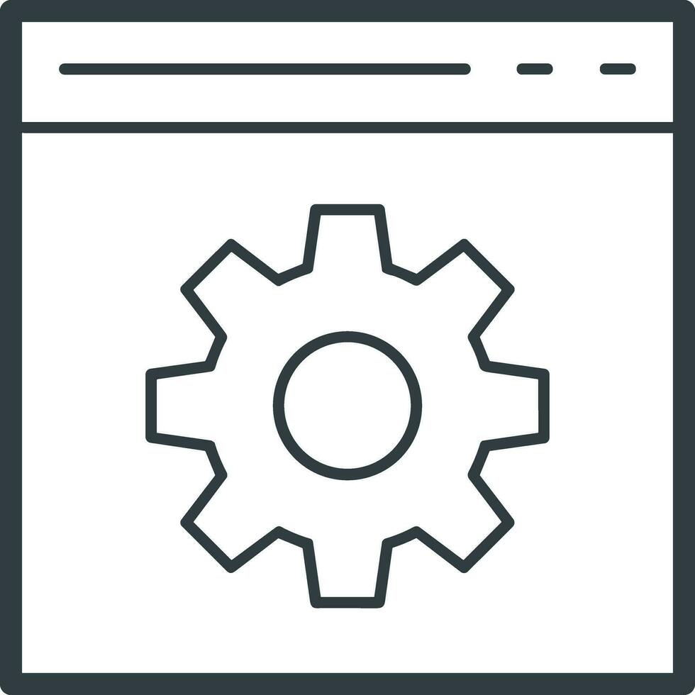 équipement réglage symbole icône vecteur image. illustration de le industriel roue mechine mécanisme conception image