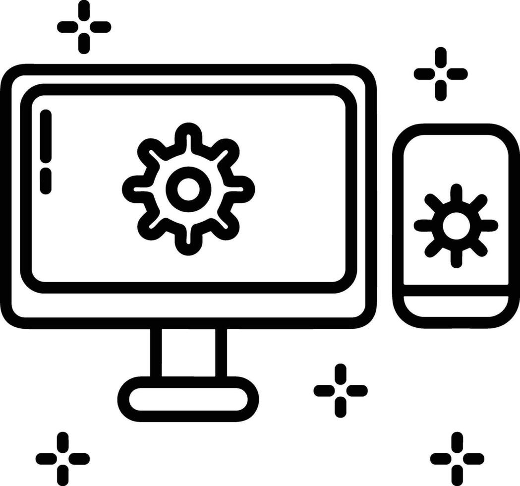 équipement réglage symbole icône vecteur image. illustration de le industriel roue mechine mécanisme conception image