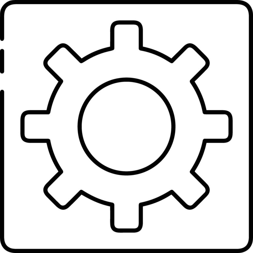 équipement réglage symbole icône vecteur image. illustration de le industriel roue mechine mécanisme conception image