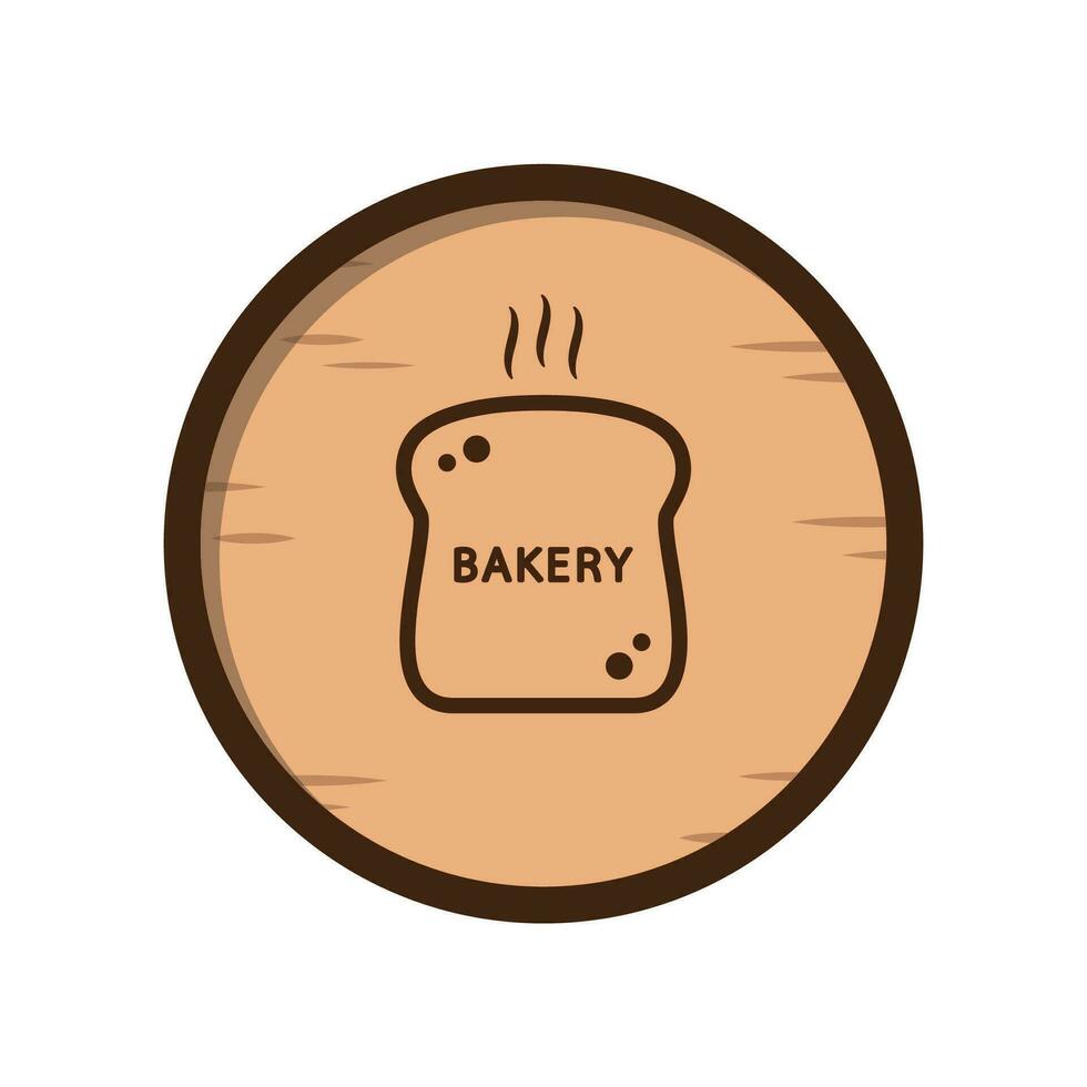 boulangerie logo conception. pain symbole. pain logo conception. vecteur