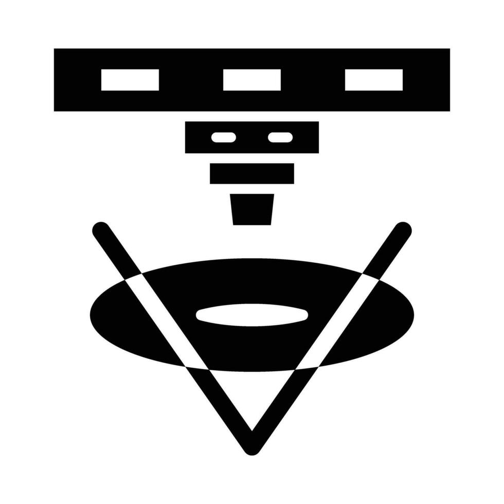 microchirurgie vecteur glyphe icône pour personnel et commercial utiliser.