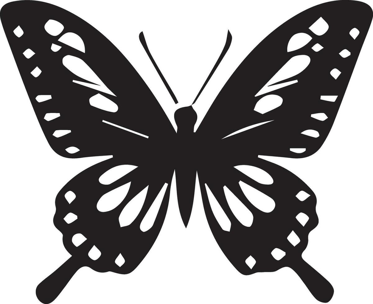 papillon vecteur silhouette illustration 11