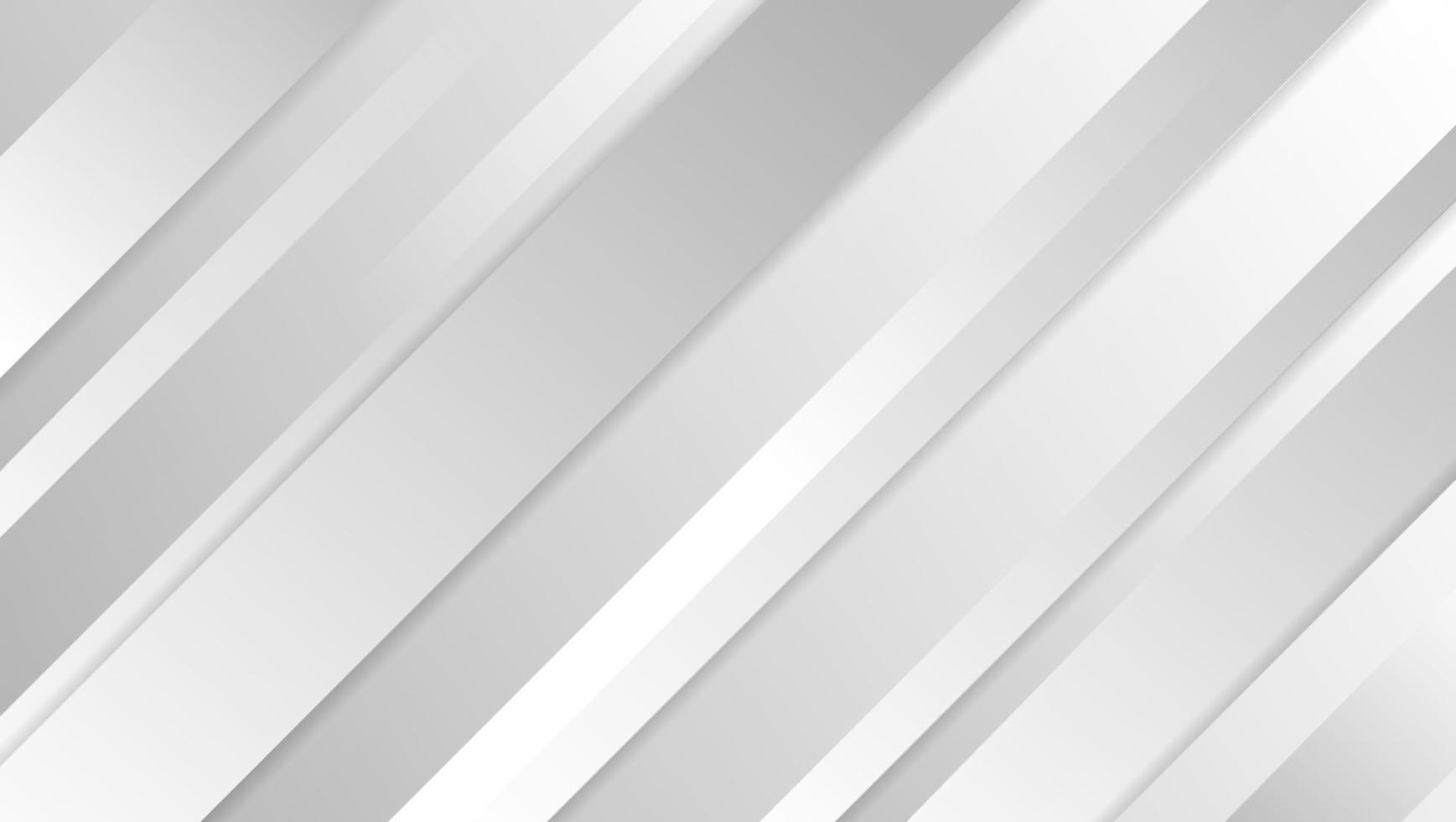 conception de fond de rayures diagonales blanches dégradé abstrait moderne vecteur