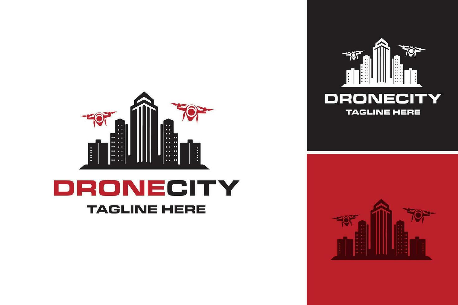 drone ville logo conception est une conception atout cette représente une logo Plus précisément conçu pour une ville ou Urbain réglage en utilisant drone imagerie. cette atout est adapté pour entreprises, organisations, vecteur