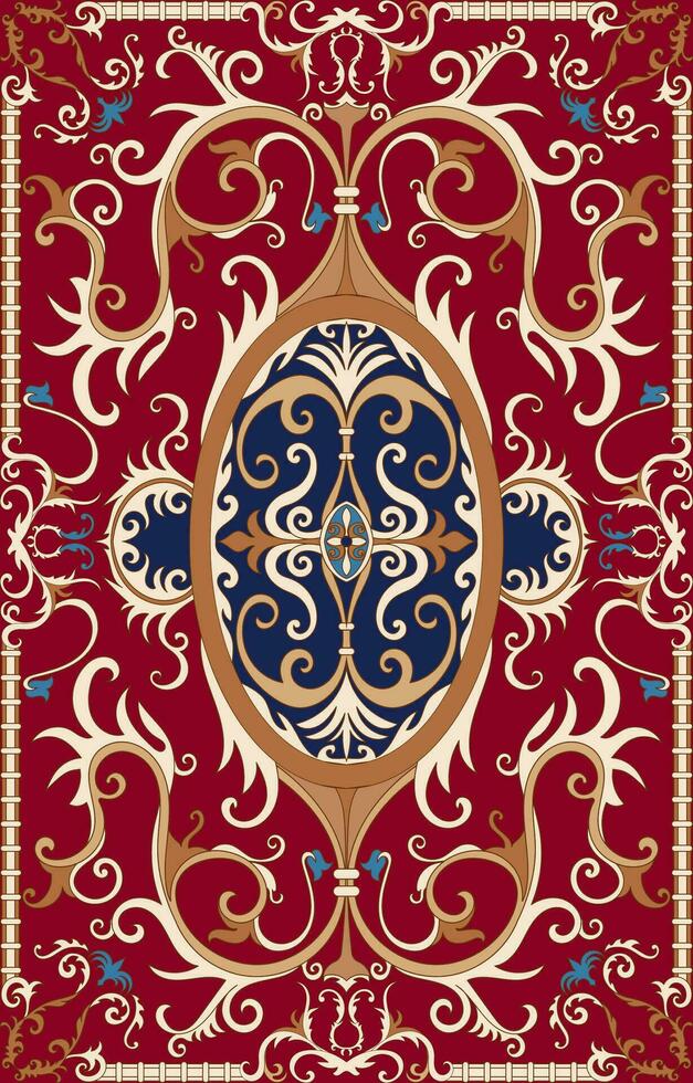 moderne les tapis pour Accueil intérieur décoration rouge tapis modèle couverture vecteur