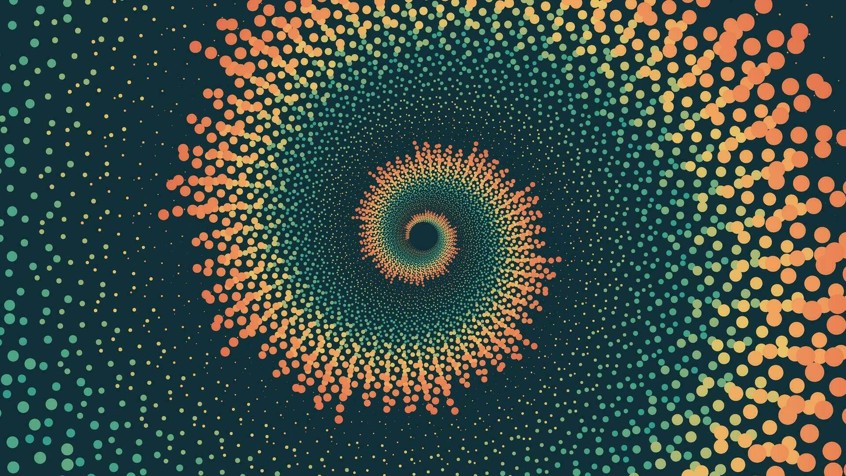abstrait spirale arc en ciel à pois vortex Contexte. 34327108 Art vectoriel  chez Vecteezy
