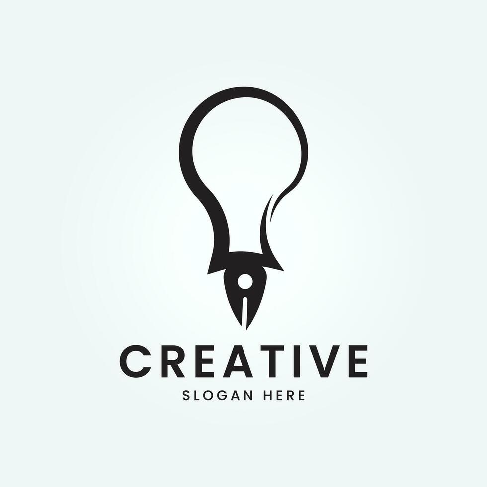 Créatif des idées pour mascotte ou logo conception. vecteur illustration