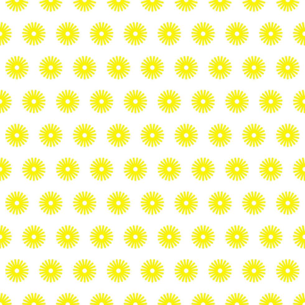 moderne Facile abstrait jointes Jaune Couleur tournesol ondulé vecteur modèle art travail