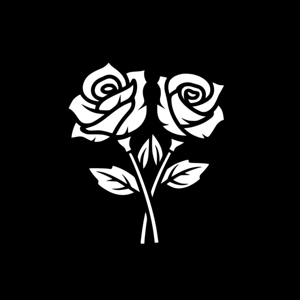 des roses - haute qualité vecteur logo - vecteur illustration idéal pour T-shirt graphique