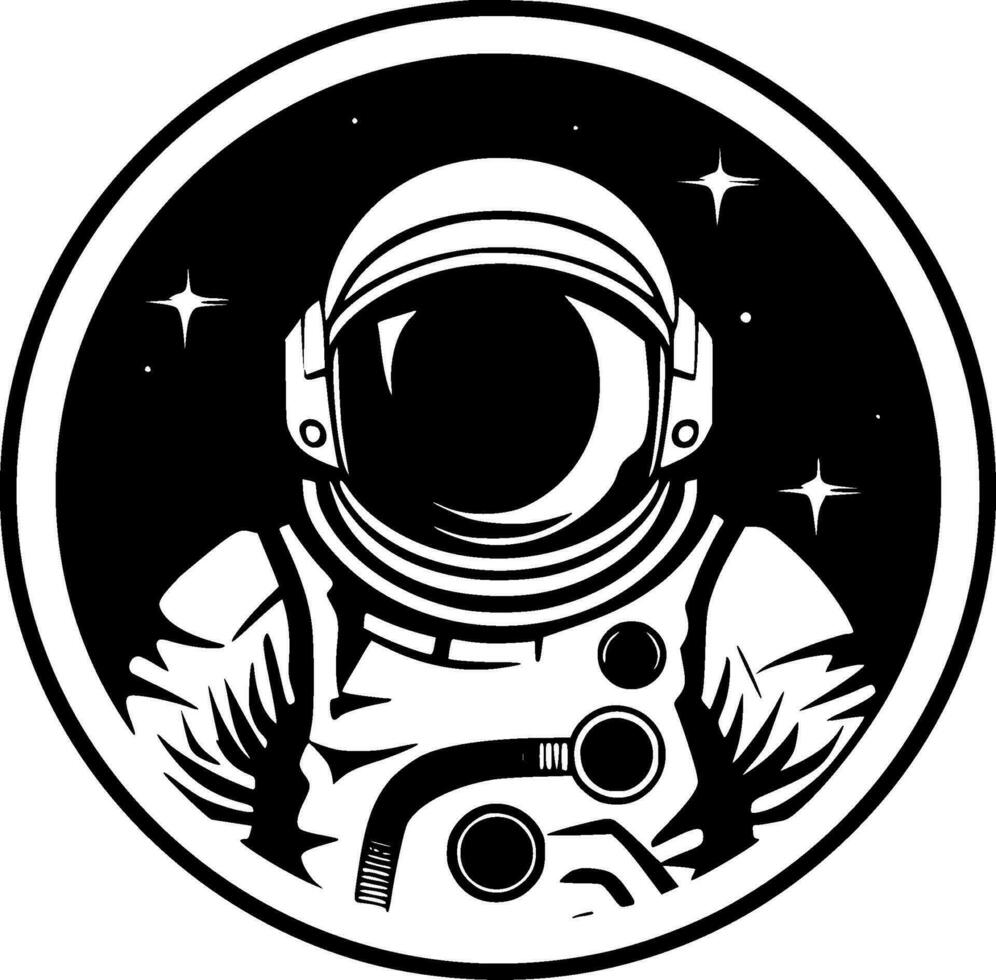 astronaute - haute qualité vecteur logo - vecteur illustration idéal pour T-shirt graphique