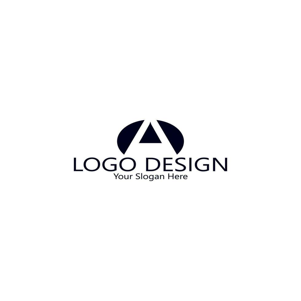 unique luxe minimal alphabet lettre une logo. minimaliste Anglais lettre une logo éléments. professionnel entreprise logo. Facile une logotype. typographie une logo conception élément. vecteur