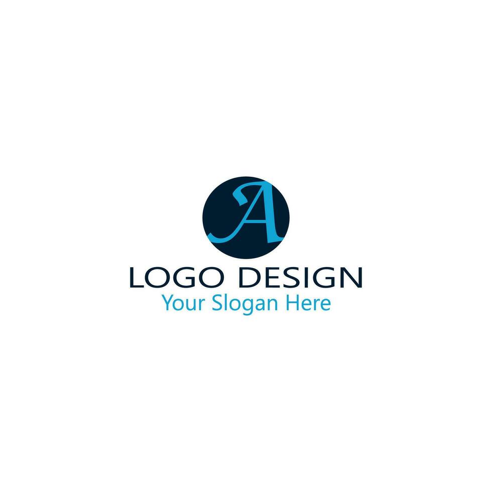 unique luxe minimal alphabet lettre une logo. minimaliste Anglais lettre une logo éléments. professionnel entreprise logo. Facile une logotype. typographie une logo conception élément. vecteur