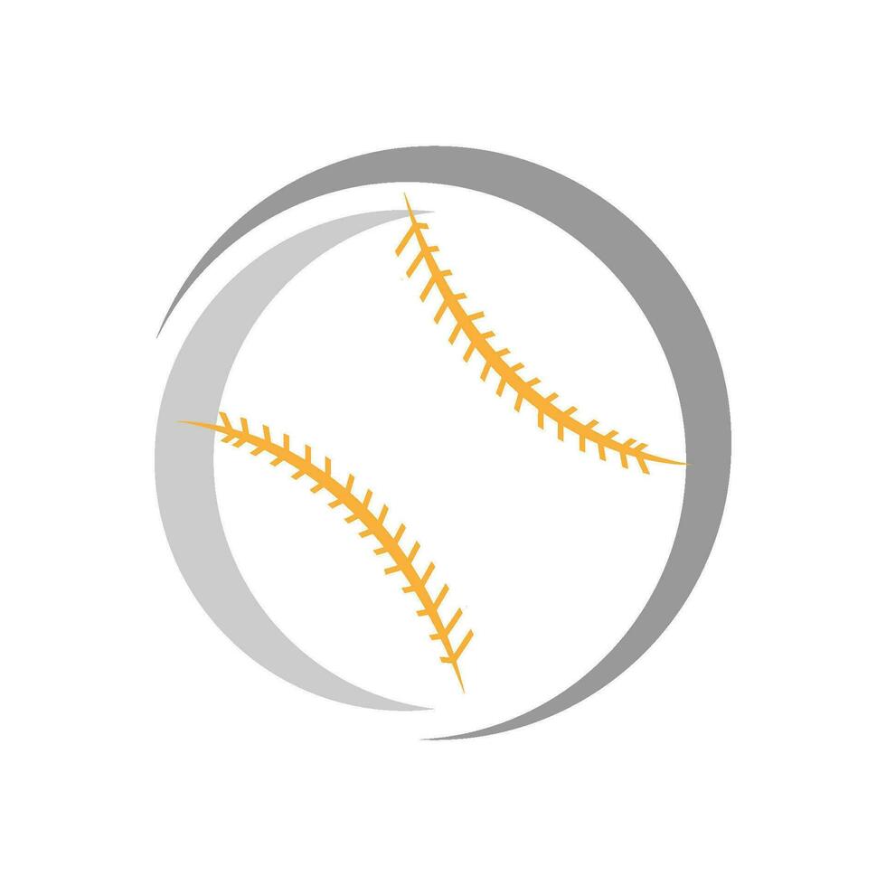 base-ball logo icône conception vecteur