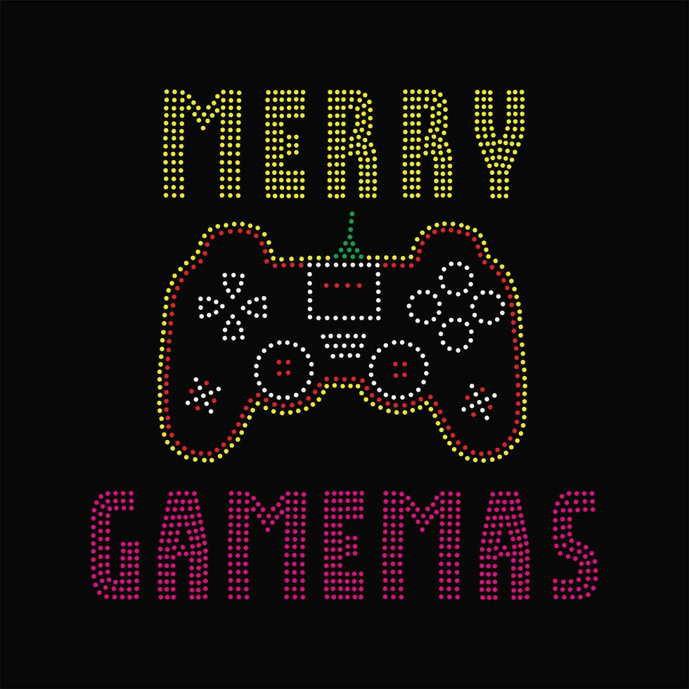 joyeux gamemas 1 vecteur