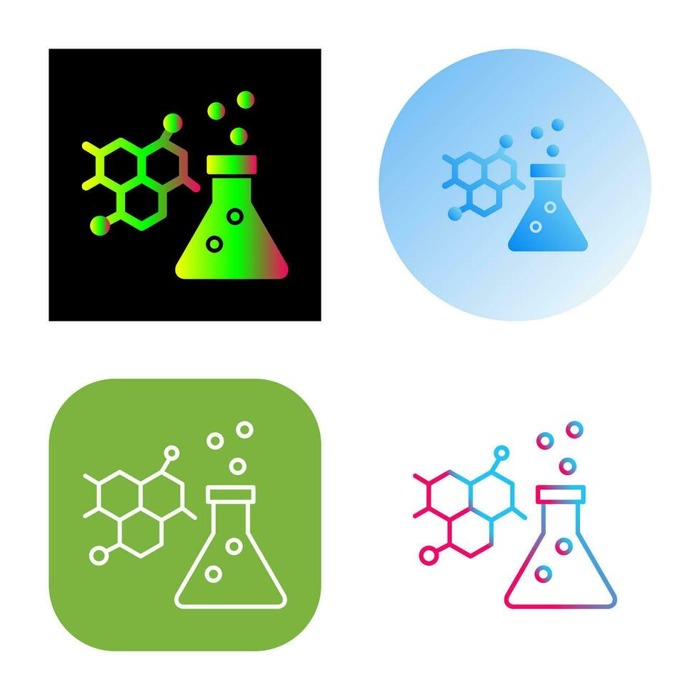 icône de vecteur de chimie