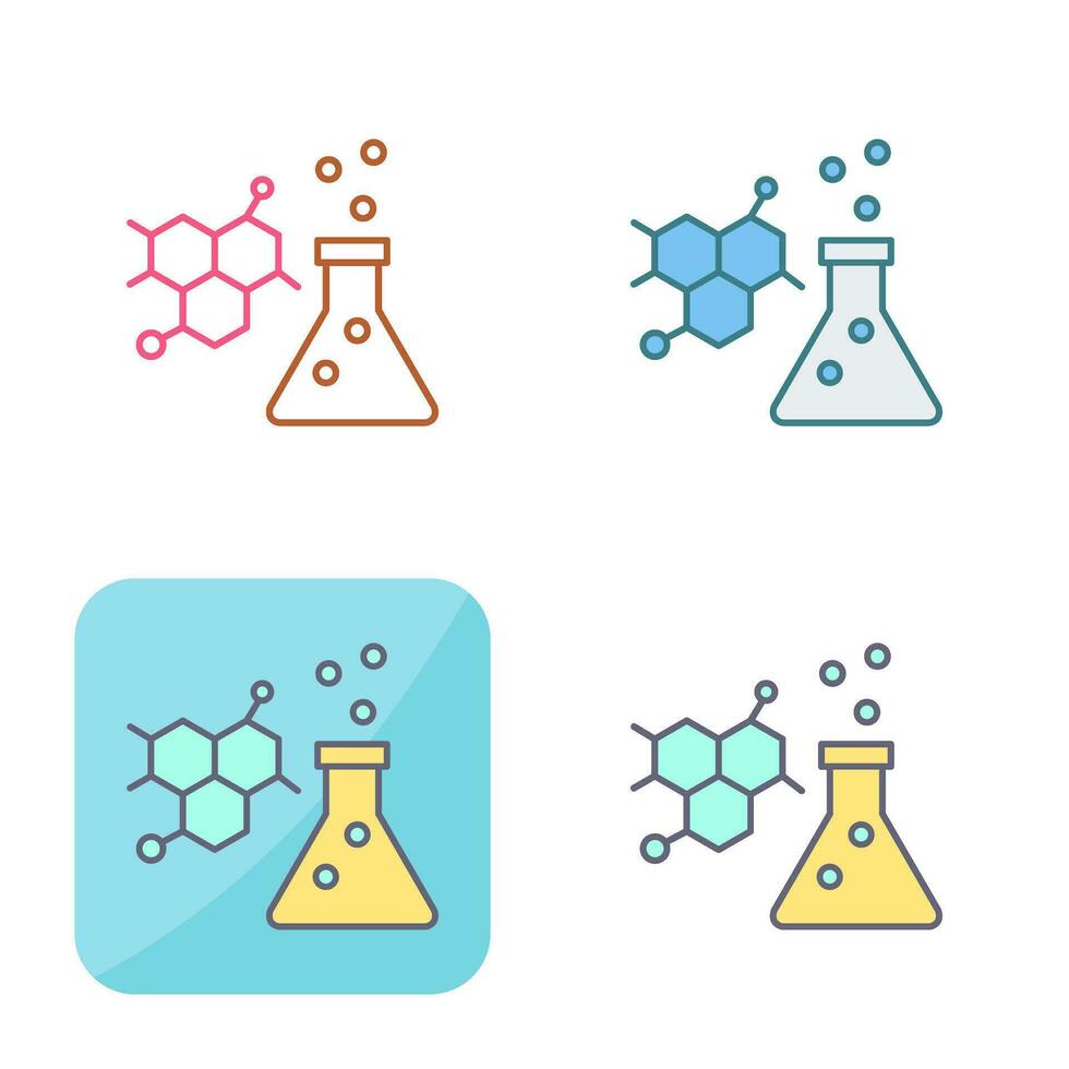 icône de vecteur de chimie