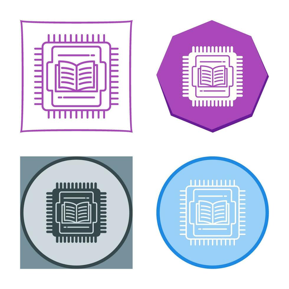 icône de vecteur de processeur
