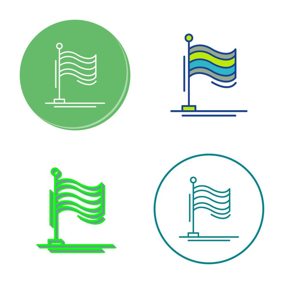 icône de vecteur de drapeau