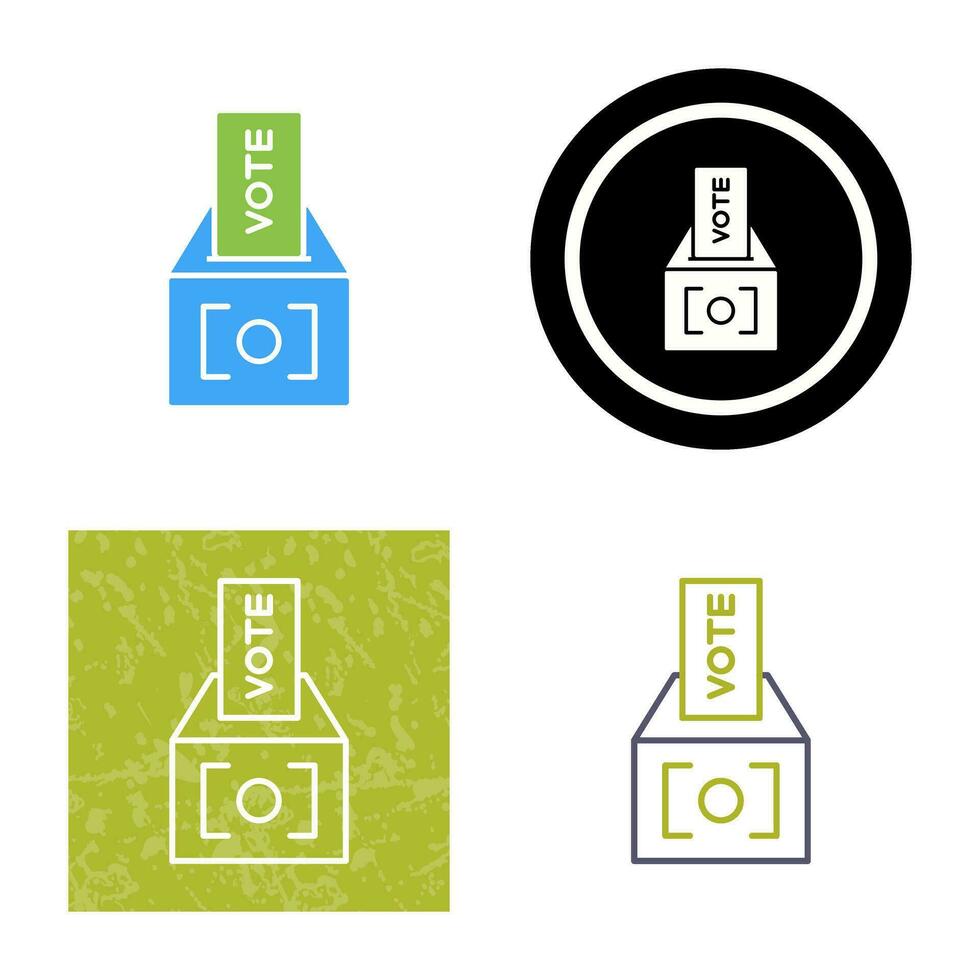 icône de vecteur de vote
