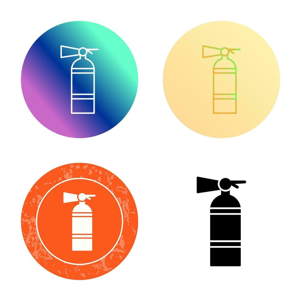 icône de vecteur d'extincteur