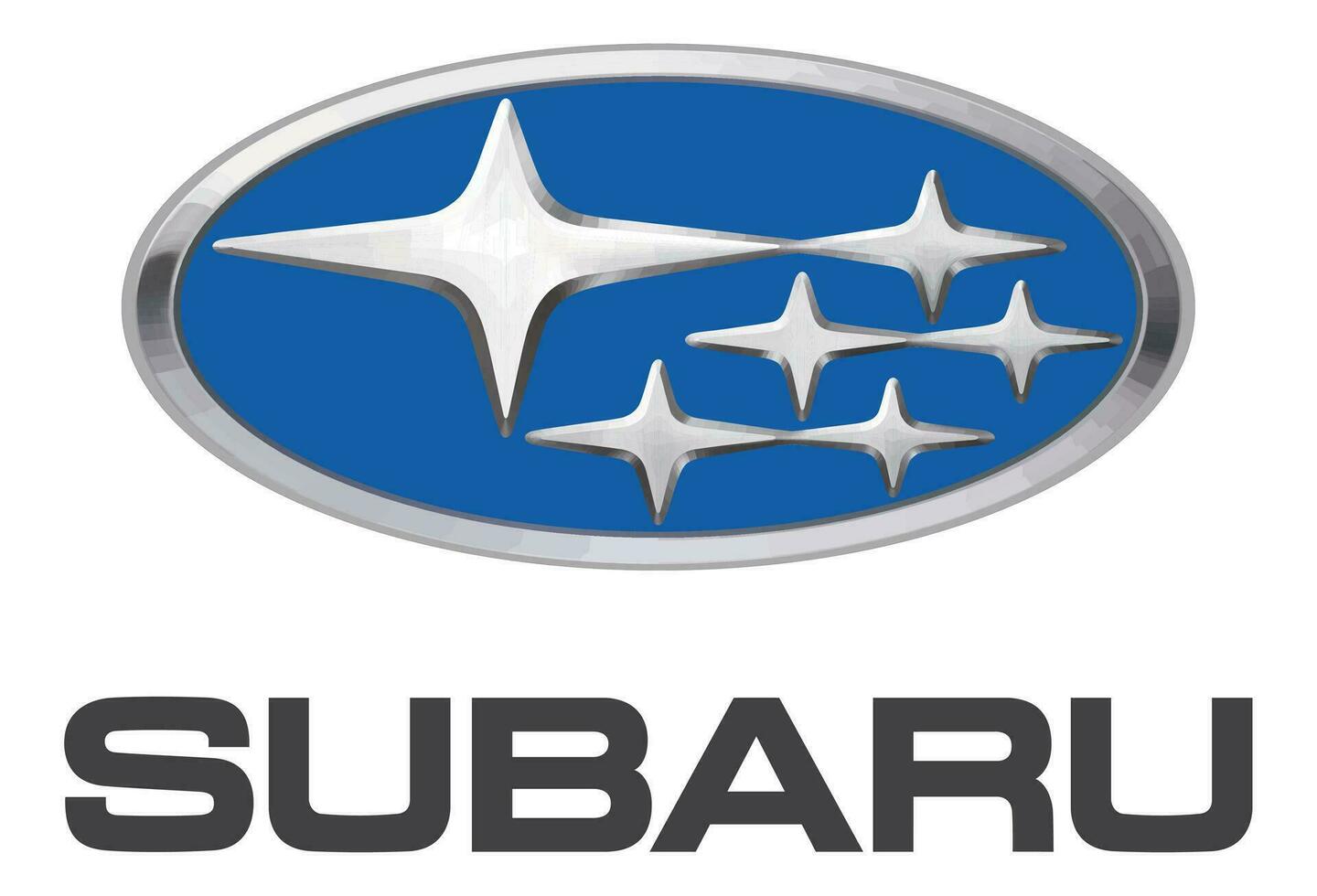 subaru voiture logo vecteur illustration