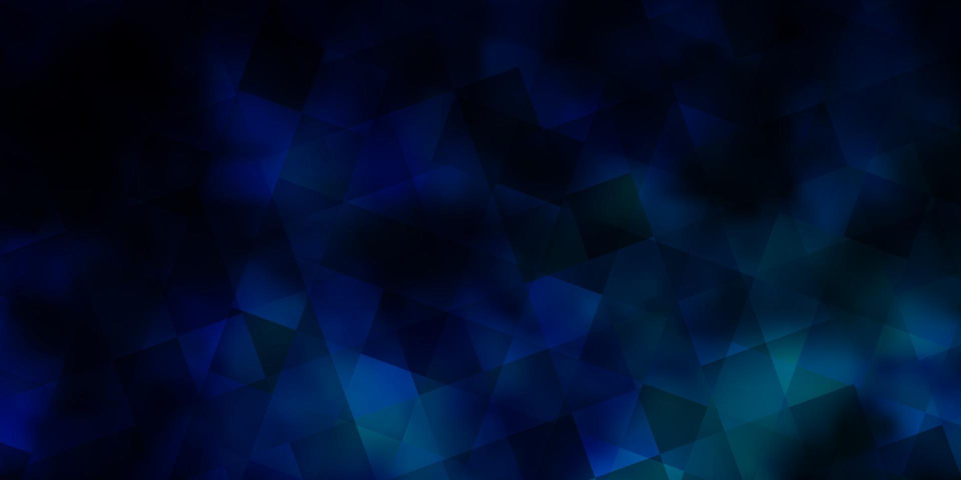 disposition de vecteur bleu foncé avec des rectangles, des triangles.