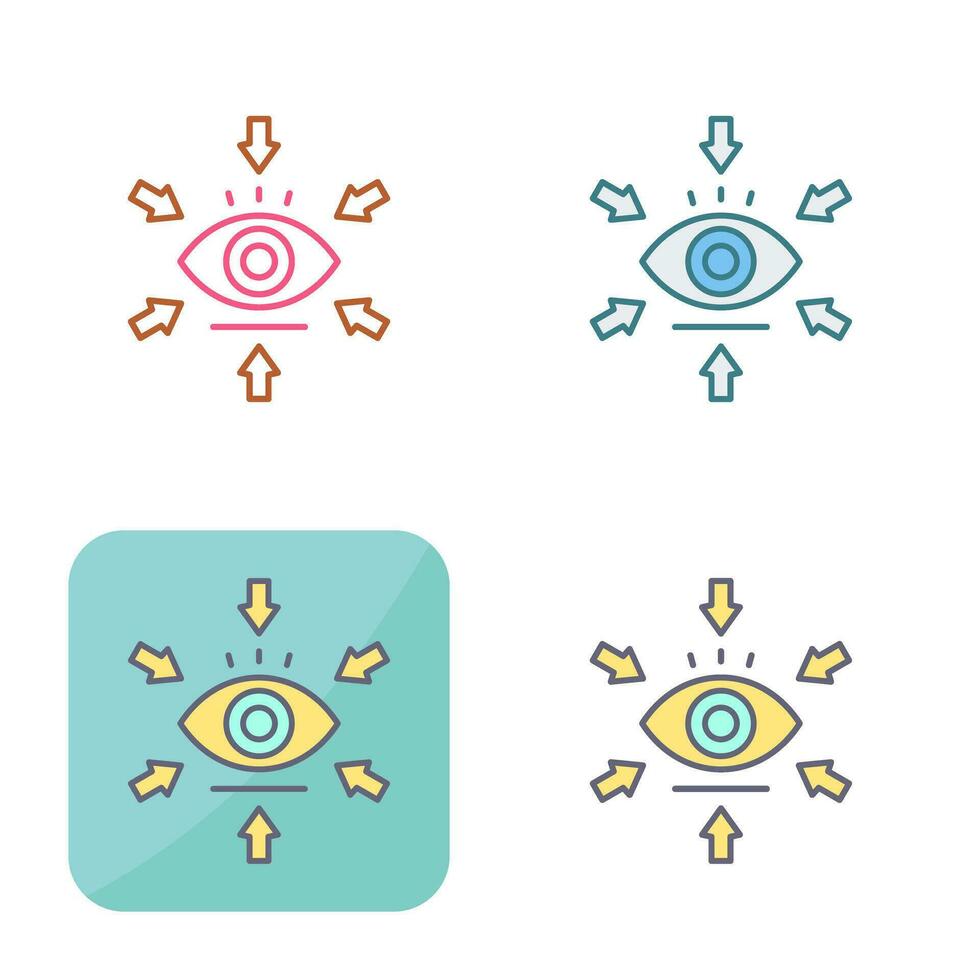 icône de vecteur de visualisation