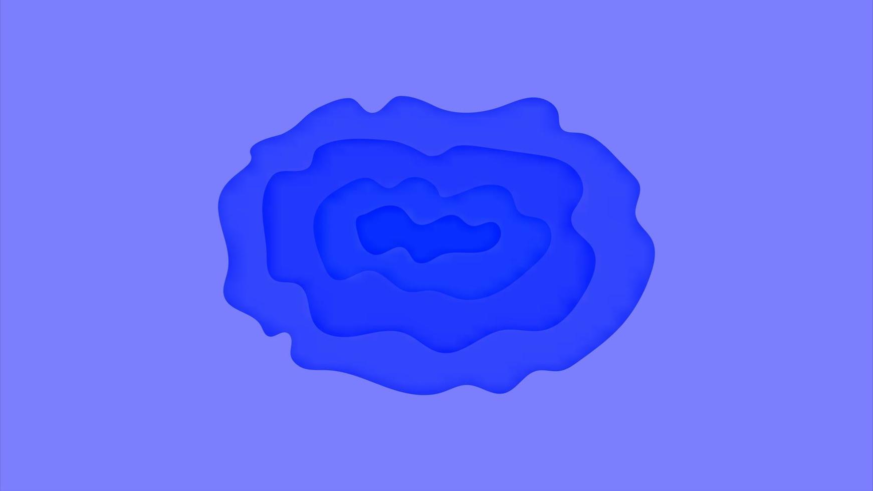 bleu violet abstrait papercut avec papier dégradé découpé vecteur