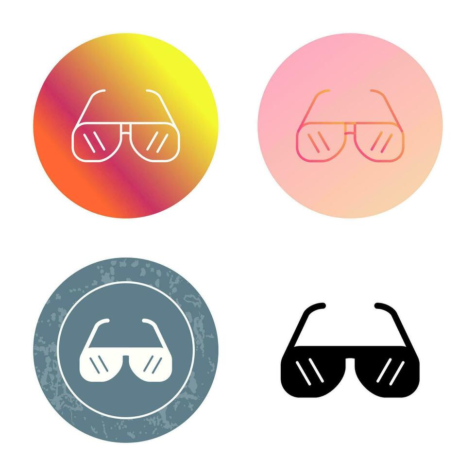 icône de vecteur de lunettes de soleil