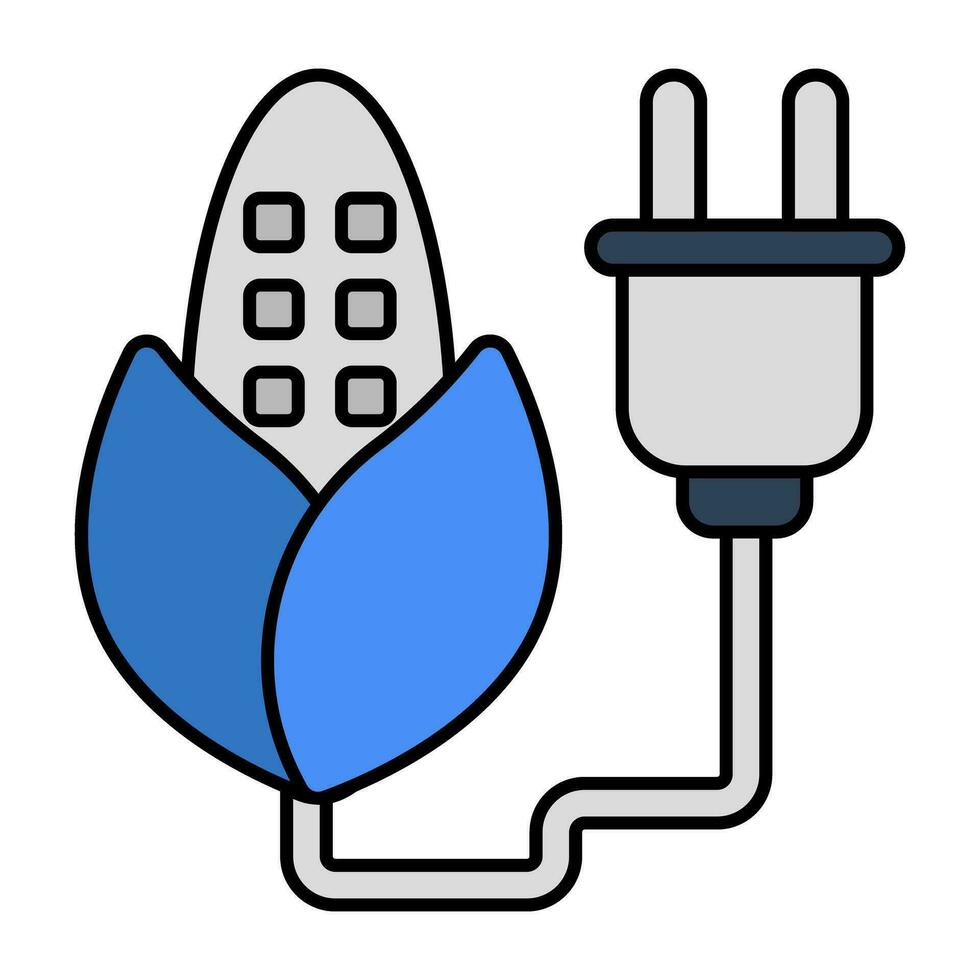 icône du design moderne de l'épi électrique vecteur