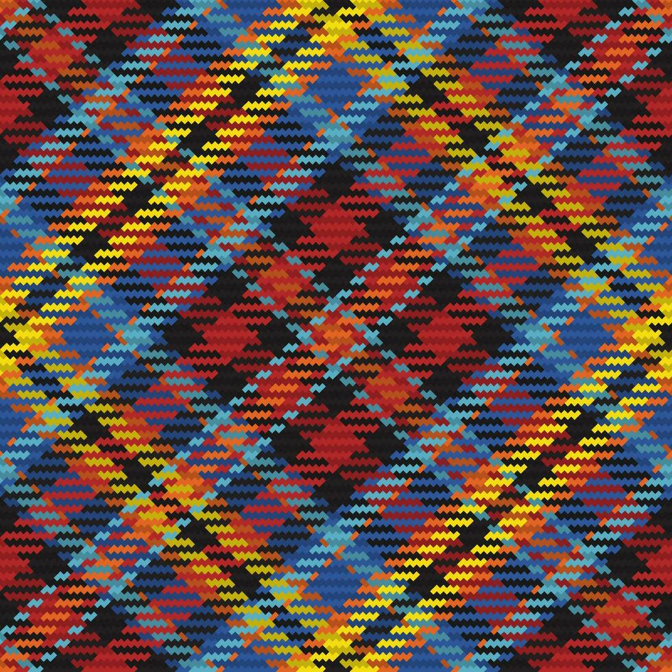 modèle sans couture de plaid tartan écossais. arrière-plan reproductible avec texture de tissu à carreaux. toile de fond de vecteur imprimé textile rayé.