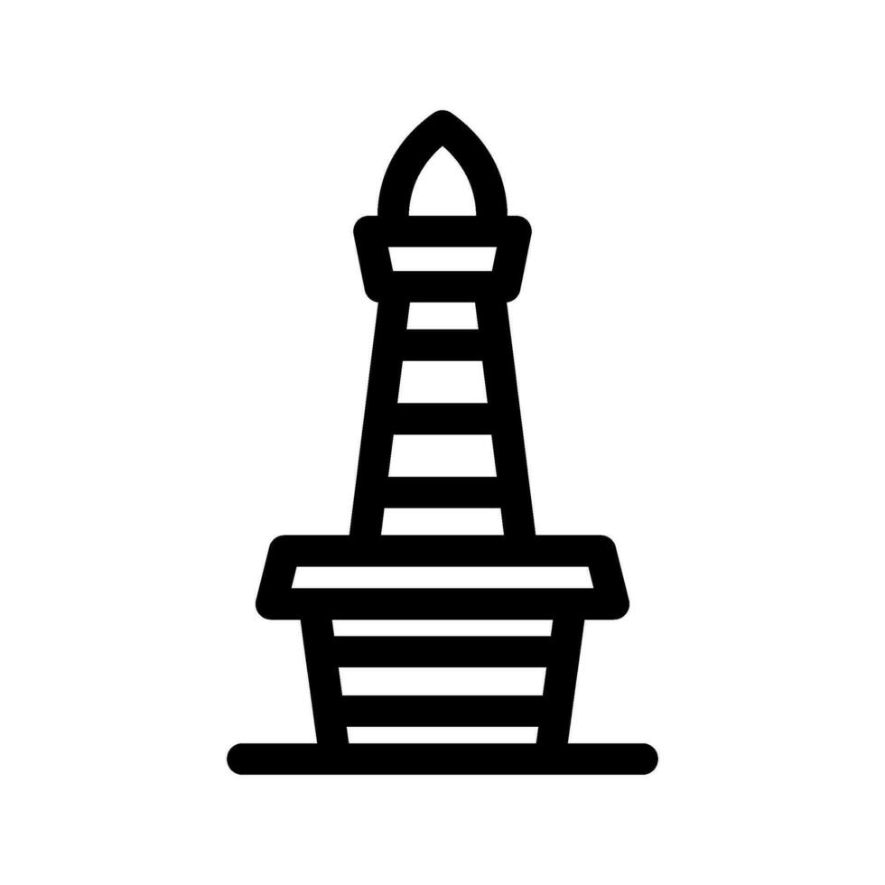 monas icône vecteur symbole conception illustration
