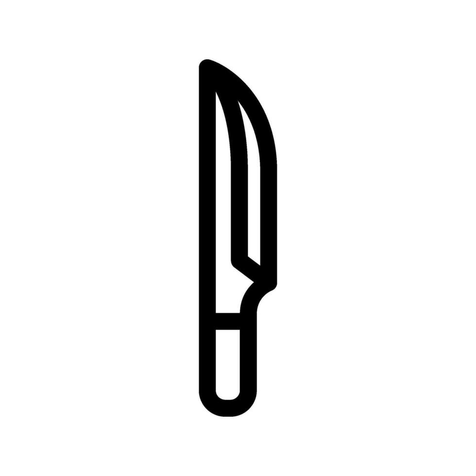 couteau icône vecteur symbole conception illustration
