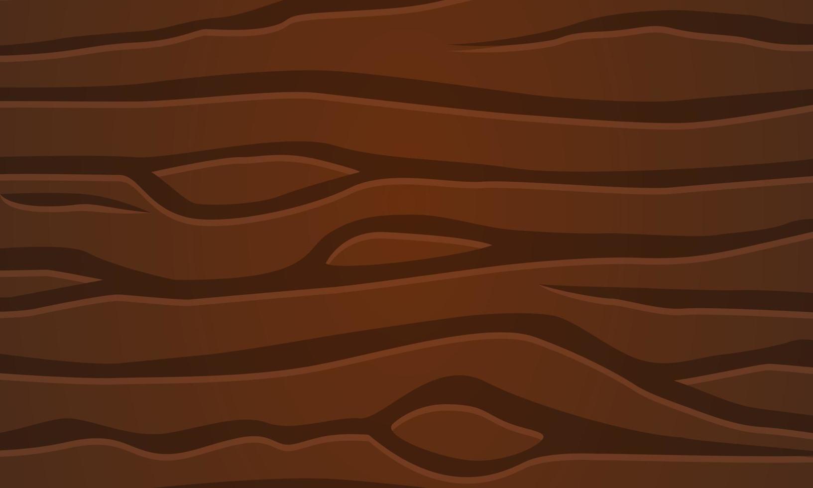 fond de papier peint motif de planche de bois texturé plat brun foncé vecteur