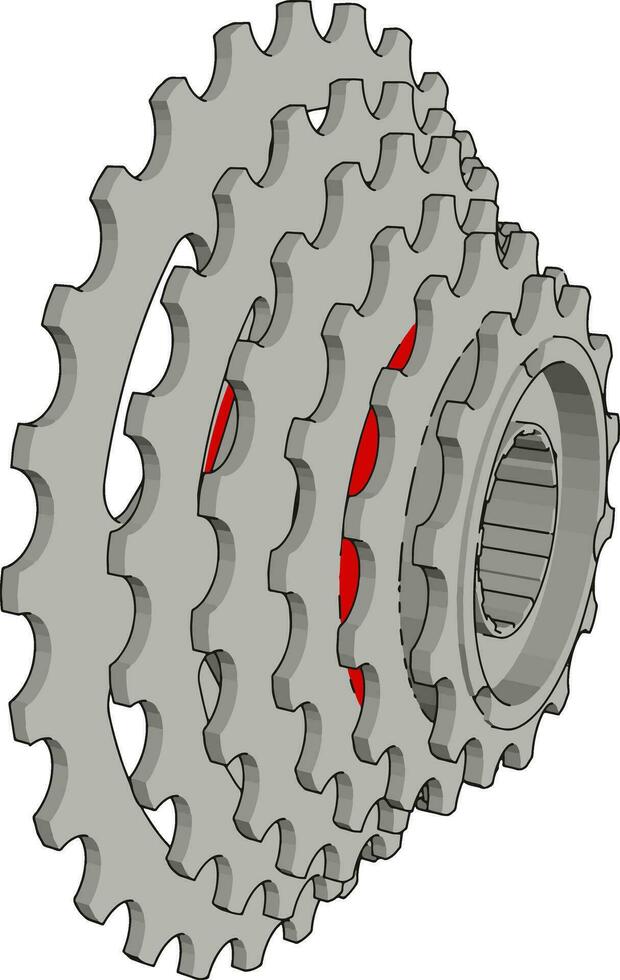 Vecteurs de pignon de vélo 89108 Art vectoriel chez Vecteezy