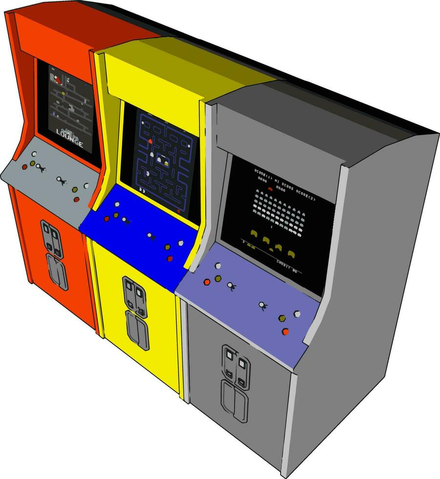 type de Jeu jeux vidéos vecteur ou Couleur illustration