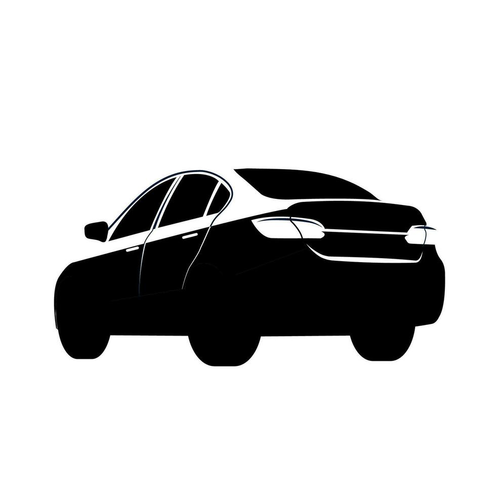 des sports voiture logo icône. moteur véhicule concession emblèmes. auto silhouette garage symboles. vecteur illustration.