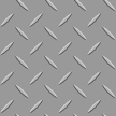 Diamond Plate Seamless Pattern Metal Illustration vectorielle vecteur