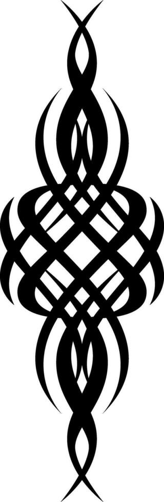 tribal main tatouage, tatouage illustration, vecteur sur une blanc Contexte.