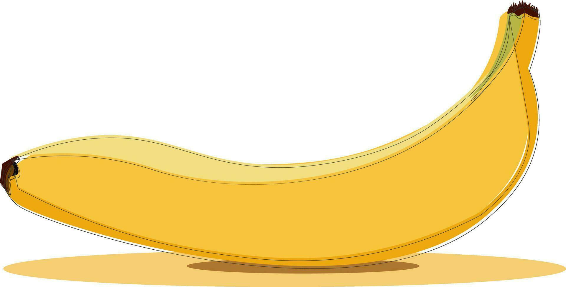 banane, vecteur ou Couleur illustration.