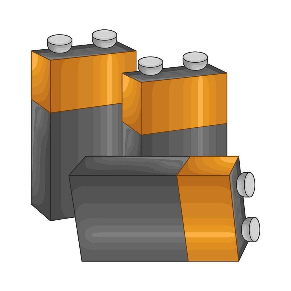 batterie électrique illustration vecteur