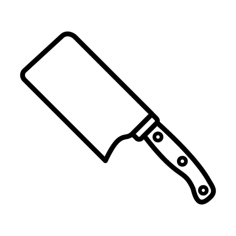 couteau icône vecteur modèle