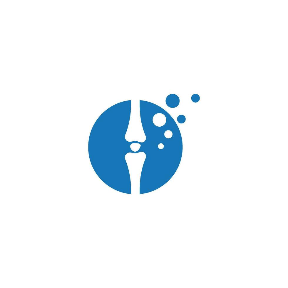 orthopédique clinique logo vecteur