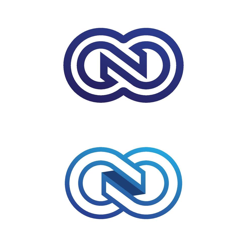 infini design vector design logo entreprise et symbole