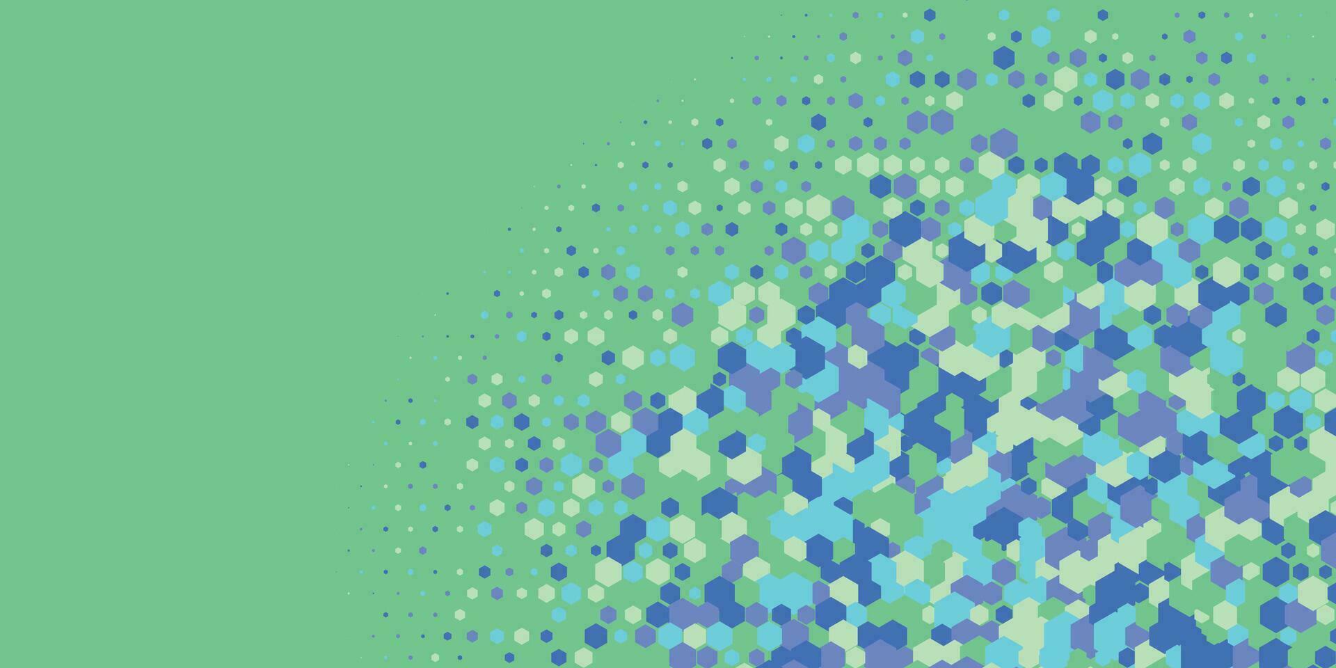 géométrique abstrait hexagone multi Couleur Contexte vecteur