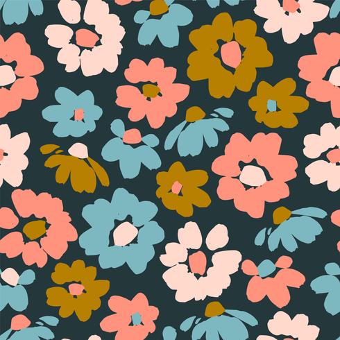 Floral pattern sans soudure. vecteur