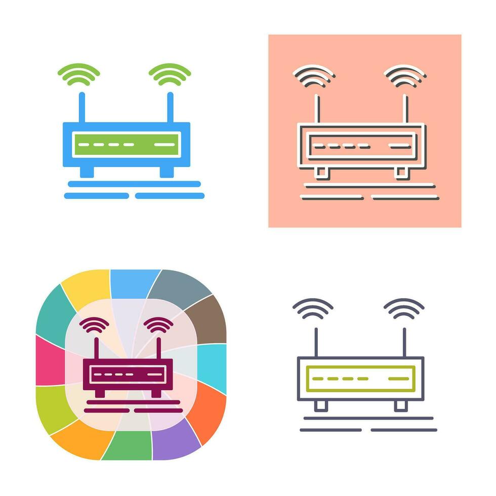 icône de vecteur de signaux wifi