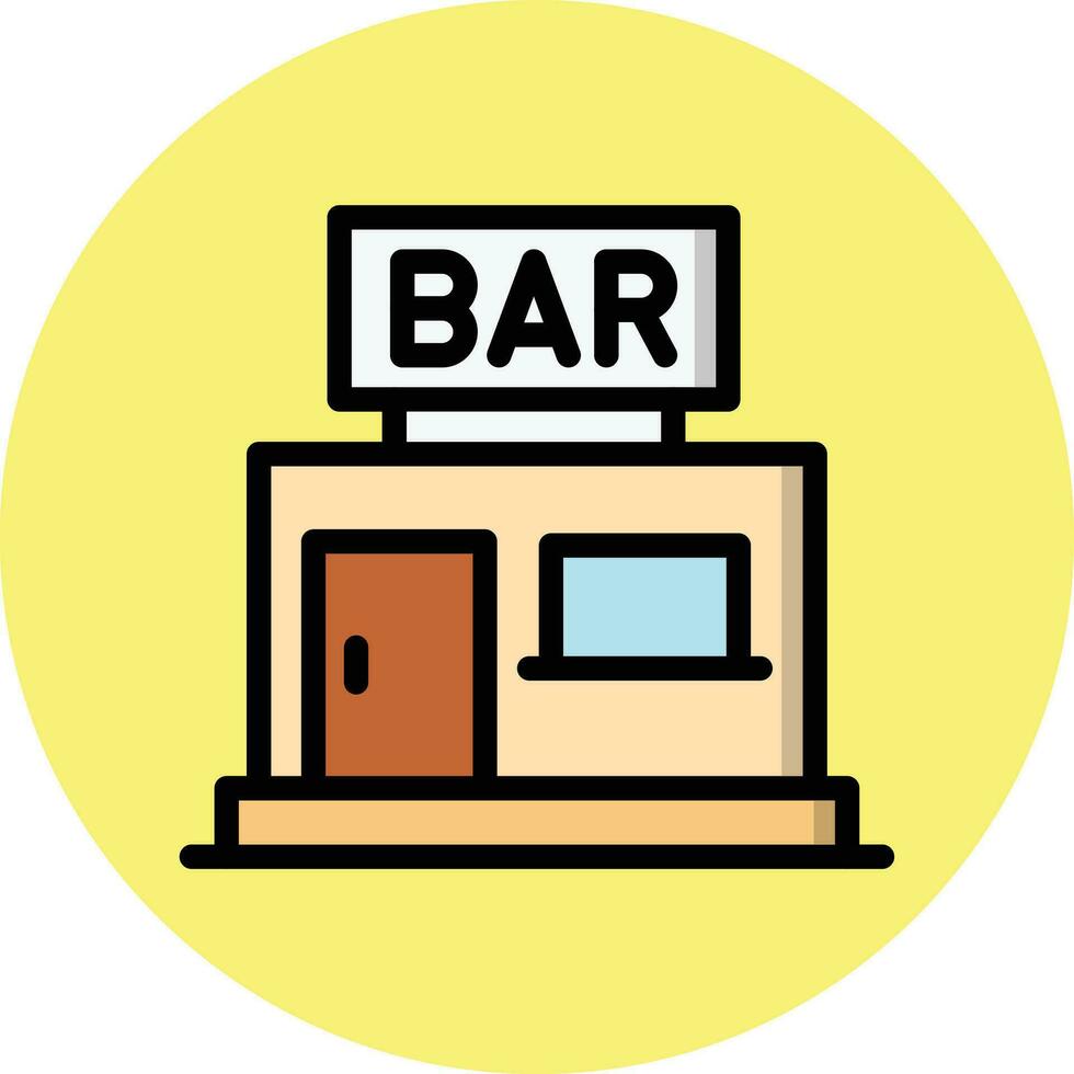 bar vecteur icône conception illustration