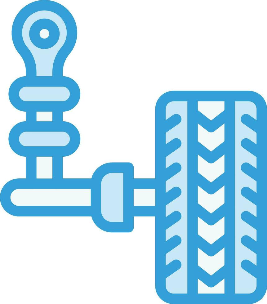 auto suspension vecteur icône conception illustration