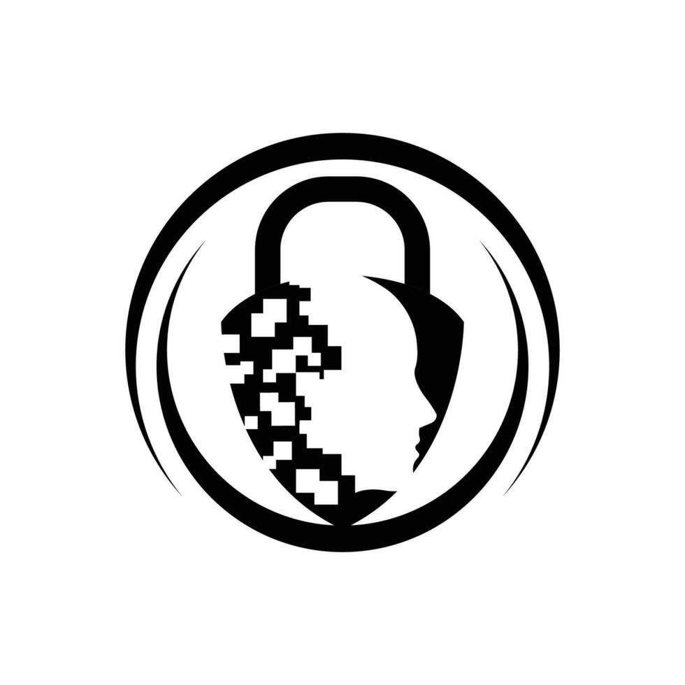 Les données clé Sécurité logo modèle, Les données clé Sécurité logo élément, Les données clé Sécurité vecteur
